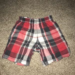 Toddler boy plaid shorts